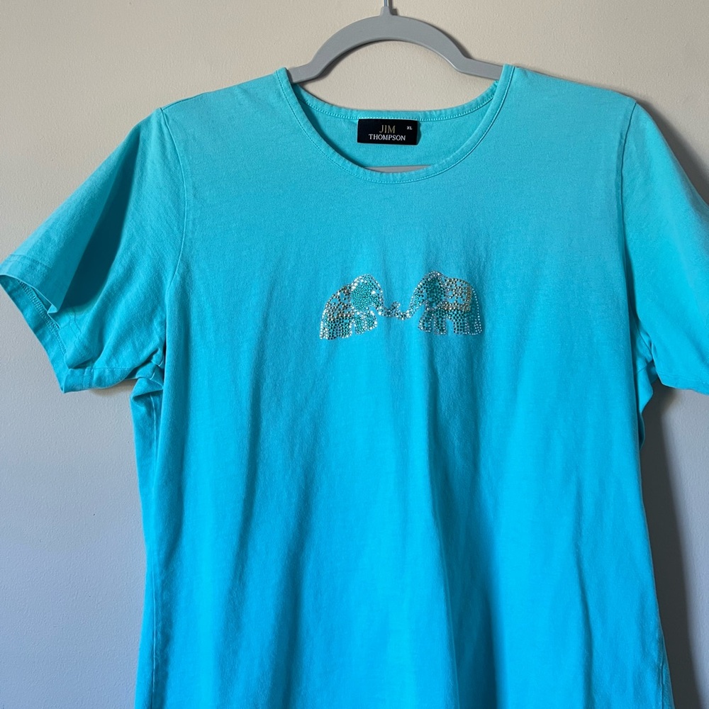Elephant Graphic T Shirt